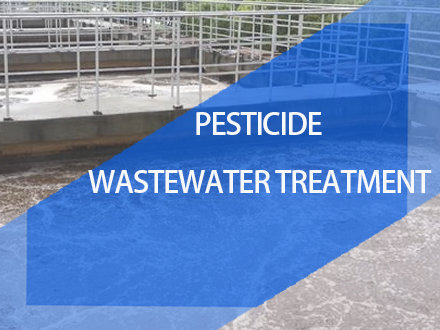 Pesticide wastewater treatment